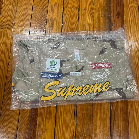 Supreme Chosen One Baseball Jersey Desert Camo Size Small SS24 NEW